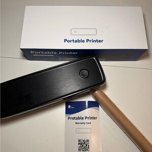 Black Portable Printer